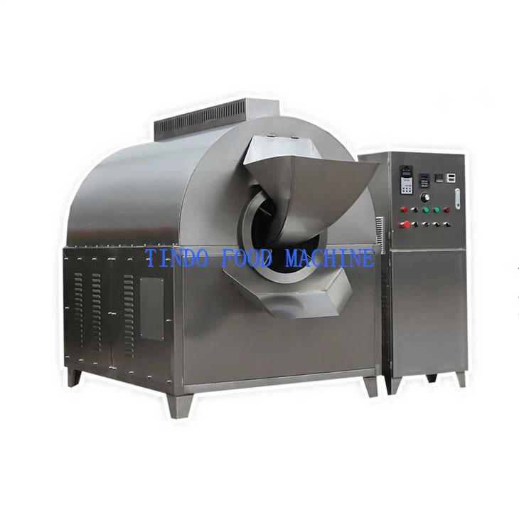 Nut Rotary Drum Roaster Machine